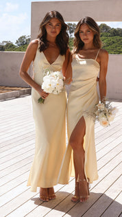 Tea Maxi Dress - Yellow