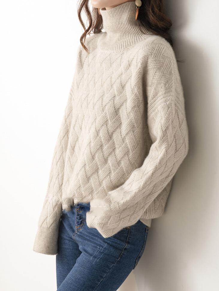 Elise Cashmere Knit Sweater