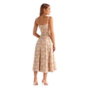 Alessia – Corset Midi Dress