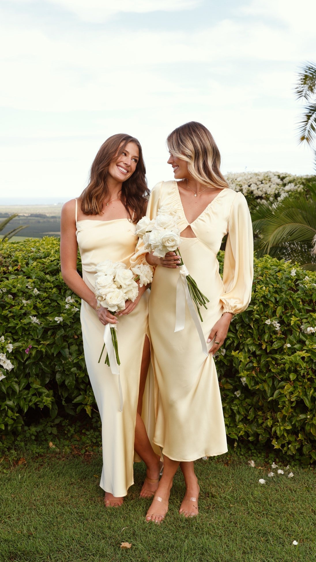 Tea Maxi Dress - Yellow