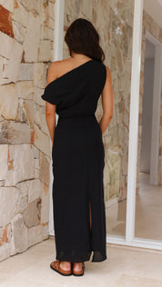 Scarlett Maxi Dress - Black