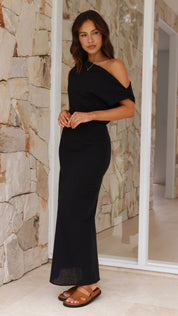 Scarlett Maxi Dress - Black