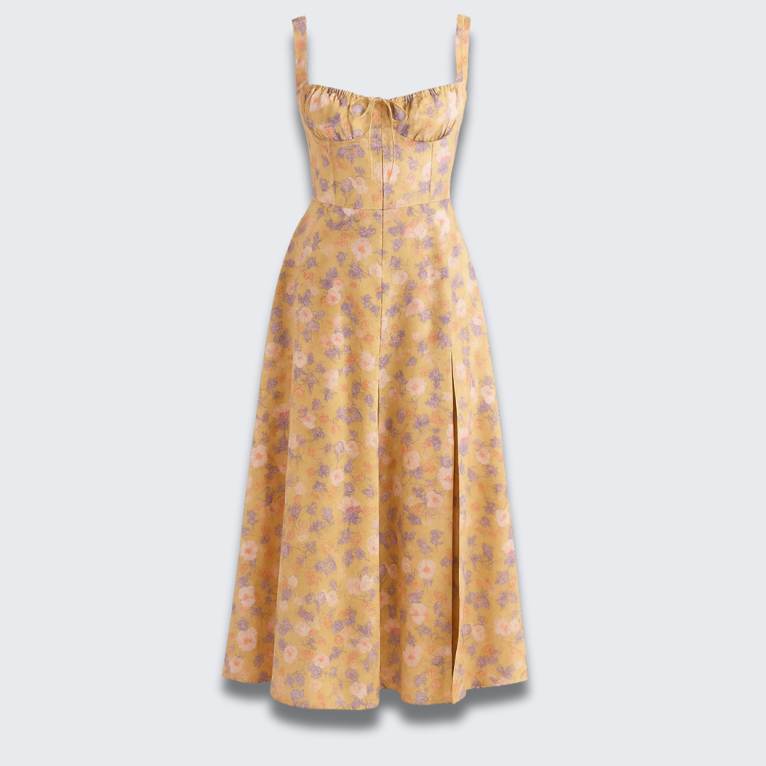 Alessia – Corset Midi Dress