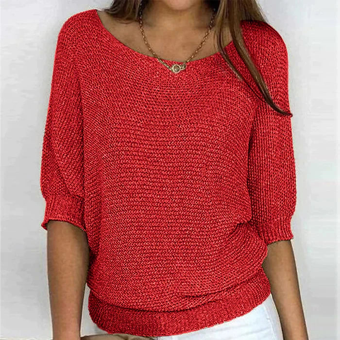 Freya Breathable Comfort Knit Sweater