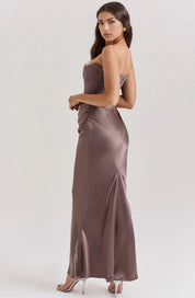 Zoey - Strapless Maxi Dress