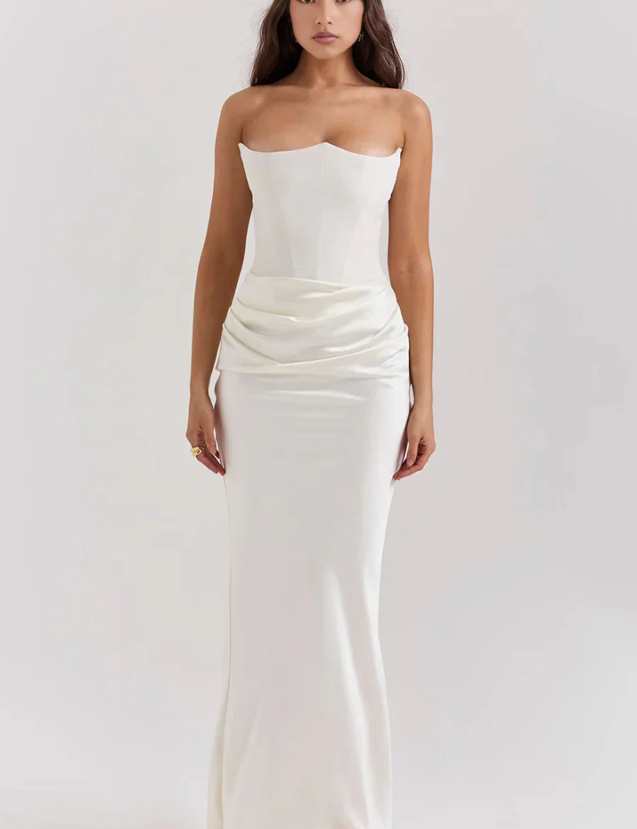 Zoey - Strapless Maxi Dress