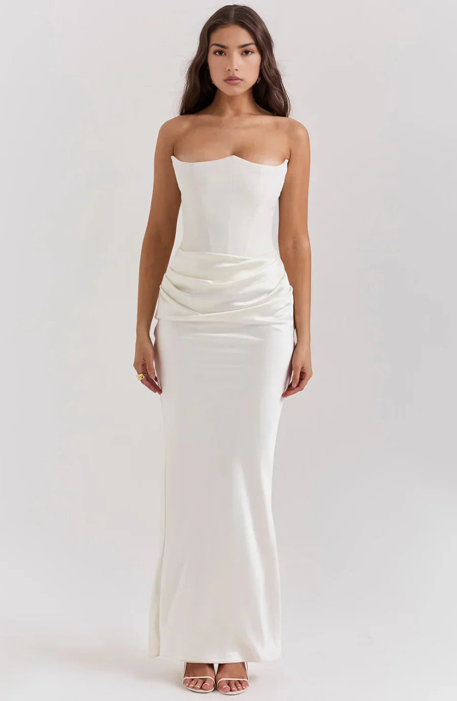 Zoey - Strapless Maxi Dress