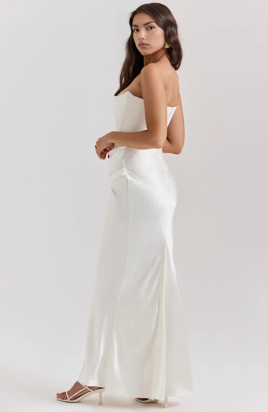 Zoey - Strapless Maxi Dress