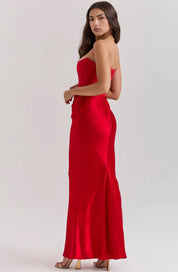 Zoey - Strapless Maxi Dress