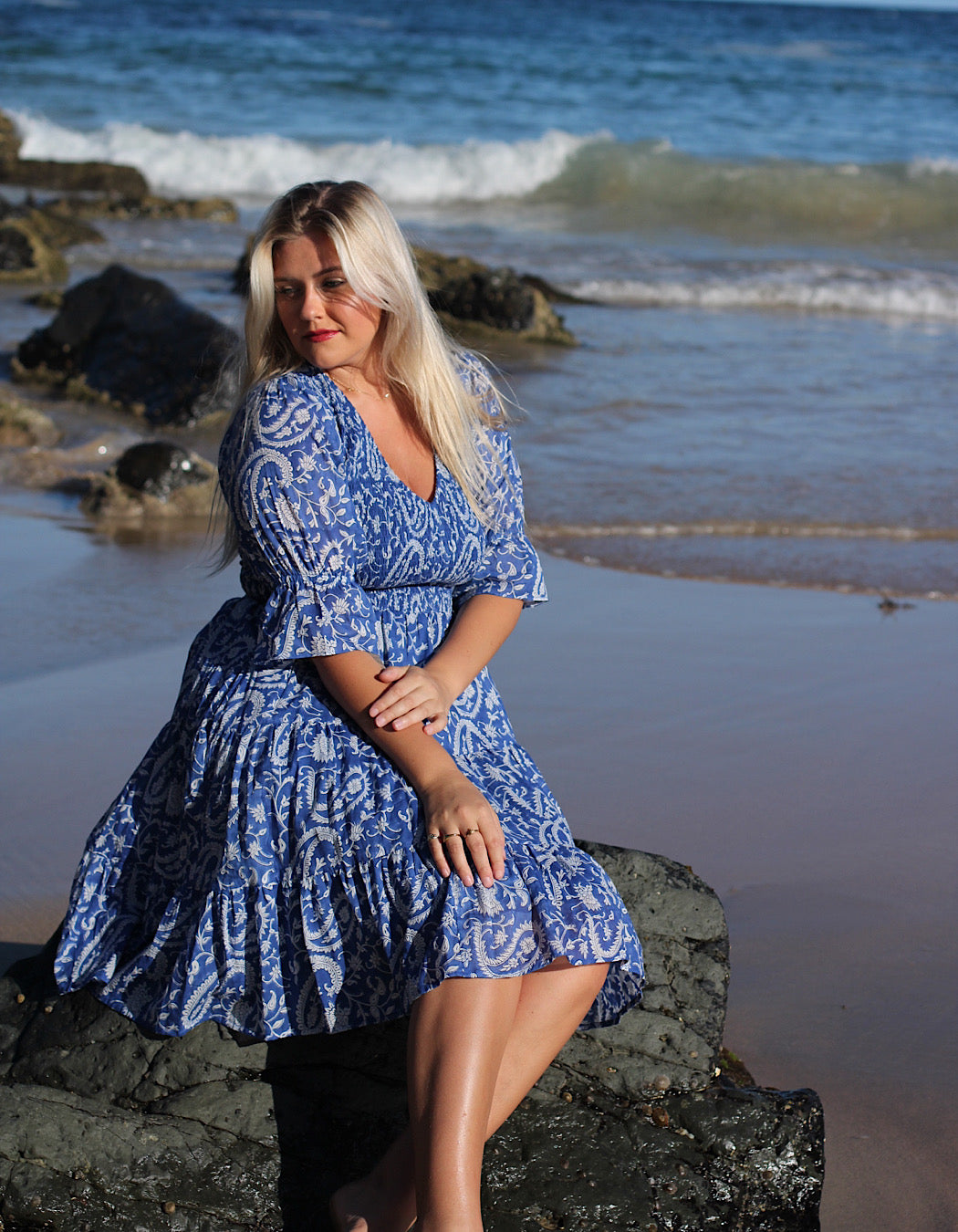 Kaaya Sea Breeze Short Dress