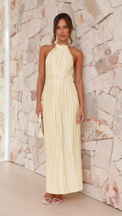 Olivia Maxi Dress - Yellow