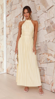 Olivia Maxi Dress - Yellow