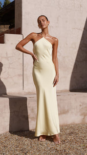 Maya Maxi Dress - Yellow