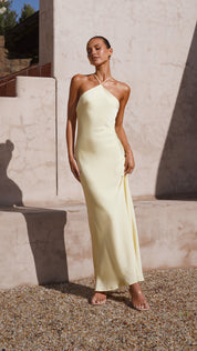 Maya Maxi Dress - Yellow