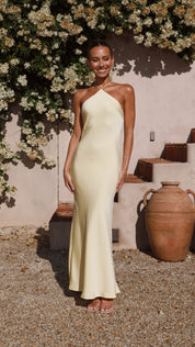 Maya Maxi Dress - Yellow