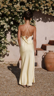 Maya Maxi Dress - Yellow