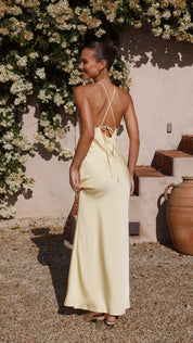 Maya Maxi Dress - Yellow