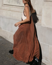 Sarah Contrast V-Neck Dress for Women
