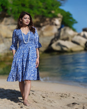 Kaaya Sea Breeze Short Dress