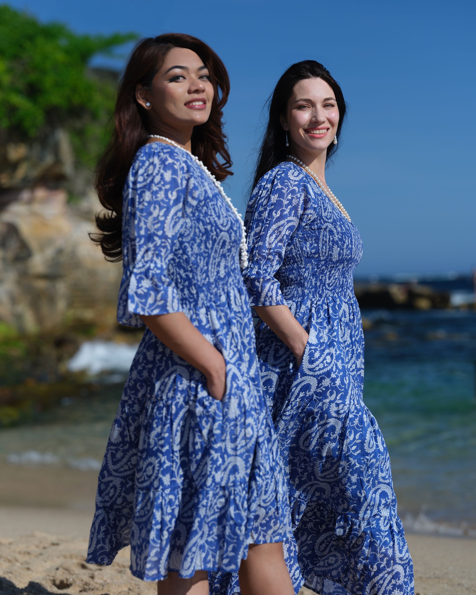 Kaaya Sea Breeze Short Dress