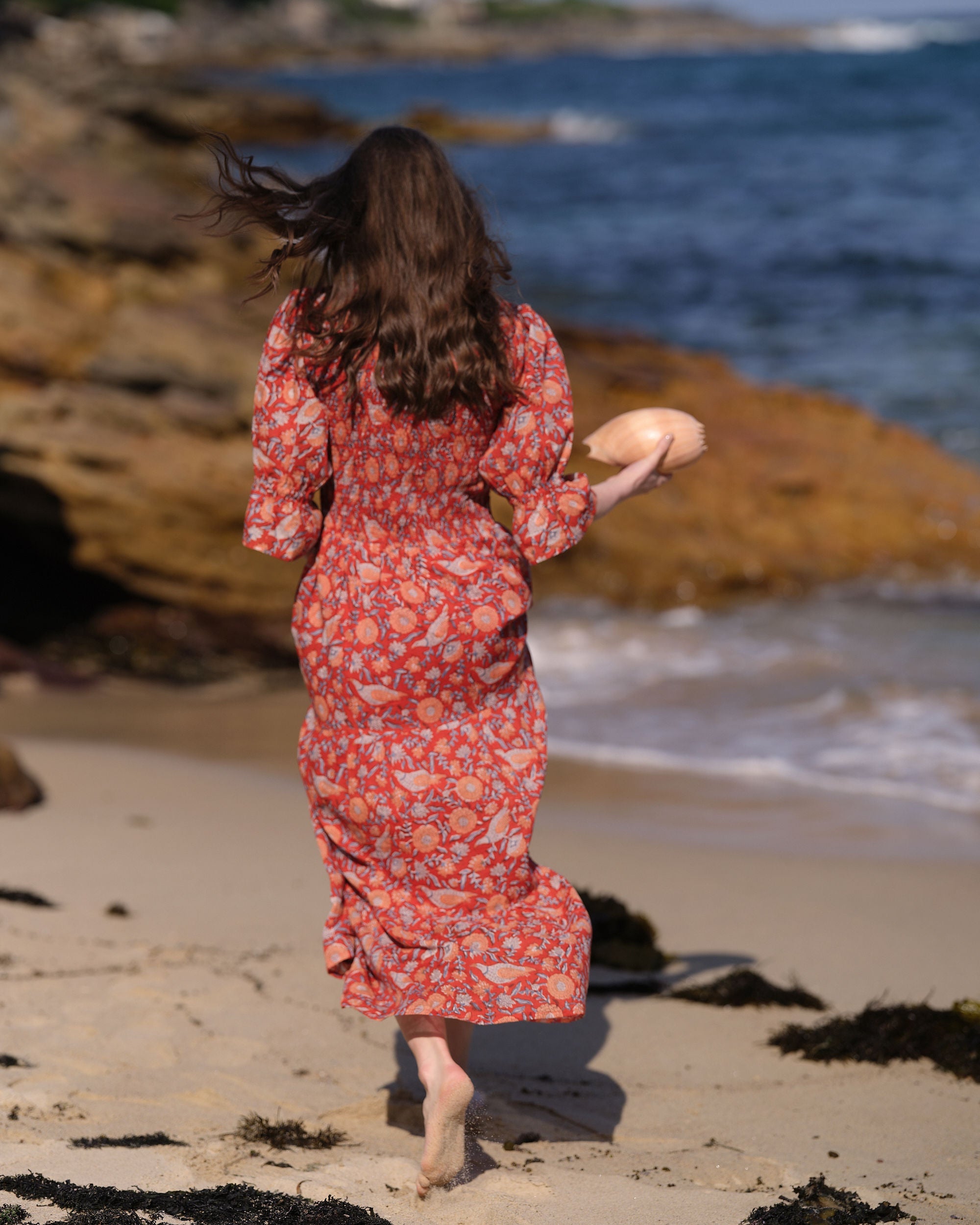 Scarlet Aura Maxi Dress