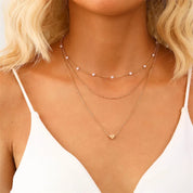 Lily – 3-Layer Necklace Set