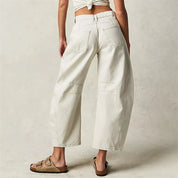 Grace Wide-Leg Mid-Rise Jeans