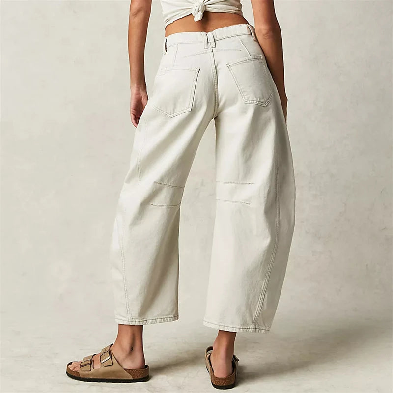 Grace Wide-Leg Mid-Rise Jeans
