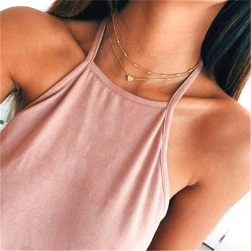 Lily – 3-Layer Necklace Set