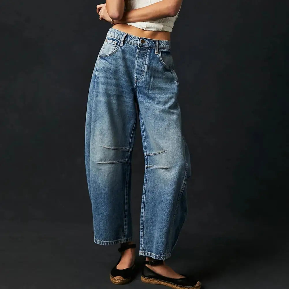 Grace Wide-Leg Mid-Rise Jeans