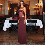 Sophie Lace Backless Maxi Dress