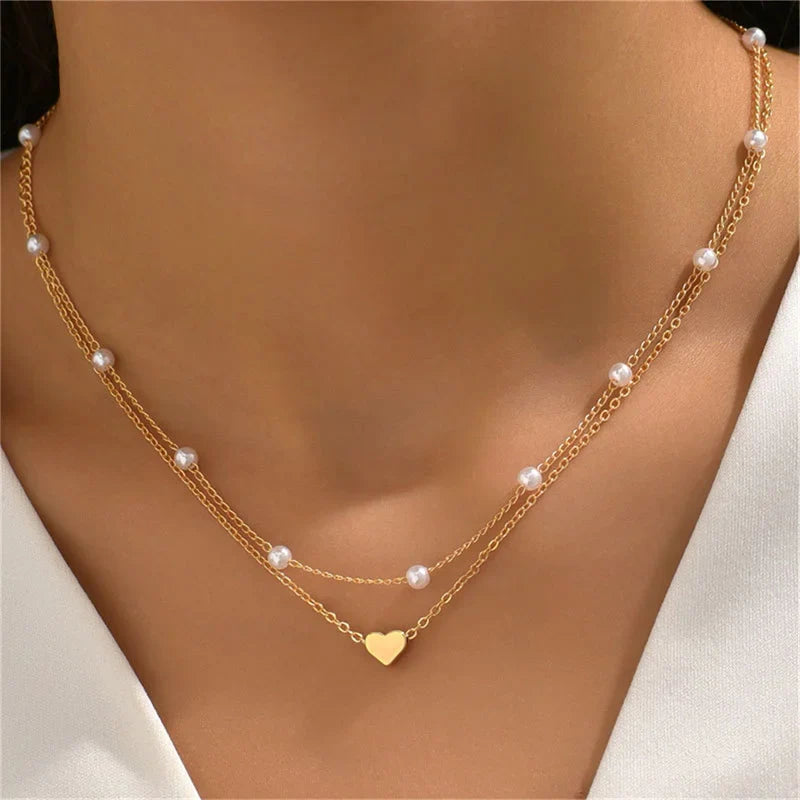 Lily – 3-Layer Necklace Set