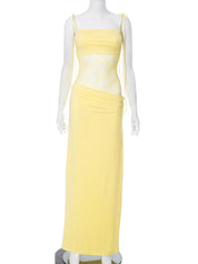Sophie Lace Backless Maxi Dress