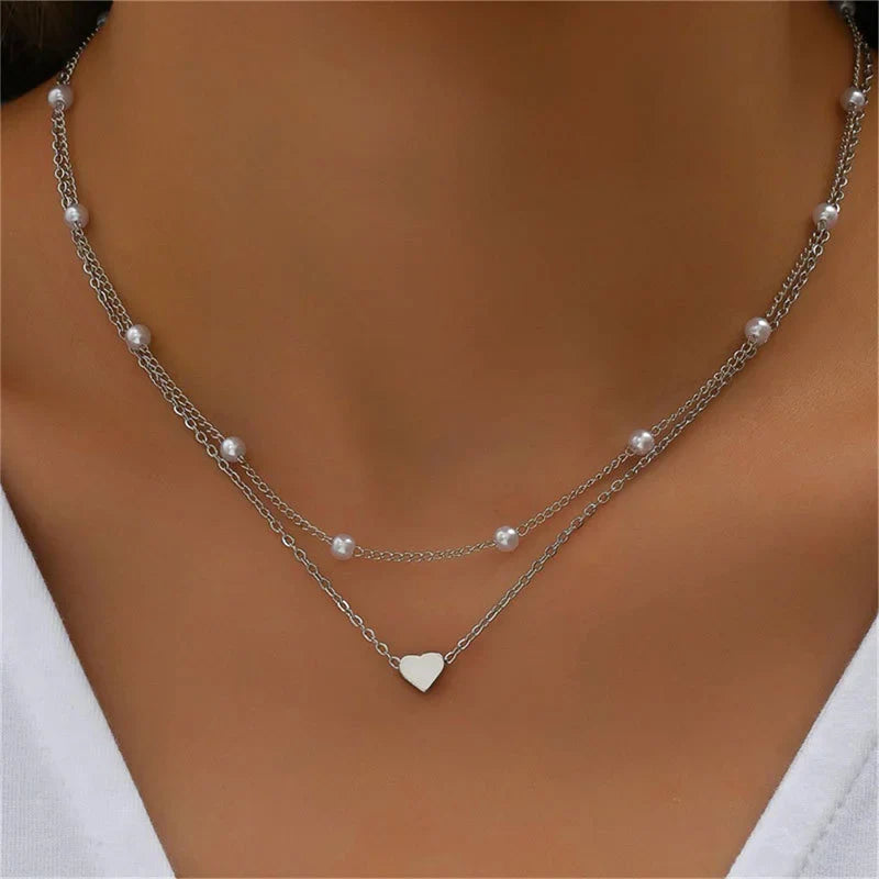Lily – 3-Layer Necklace Set