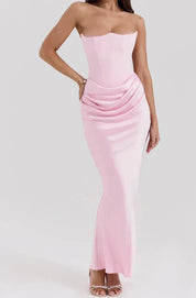 Zoey - Strapless Maxi Dress