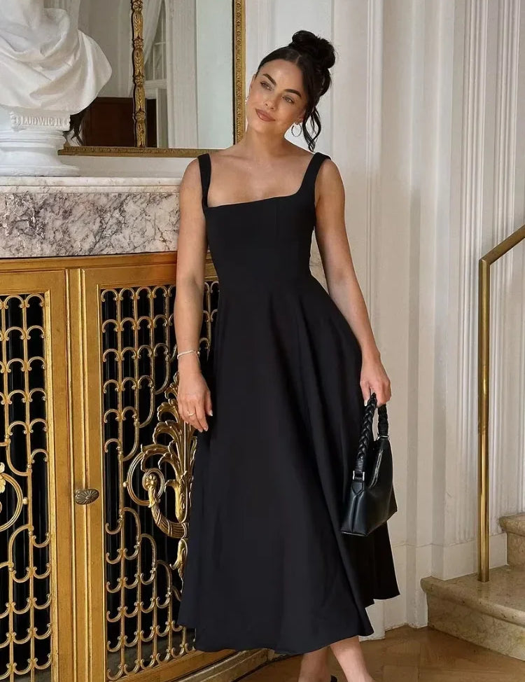 Isla A-Line Summer Maxi Dress