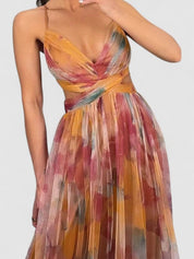 Aurora Evening Maxi Dress – Sheer Elegance in Motion