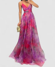 Aurora Evening Maxi Dress – Sheer Elegance in Motion
