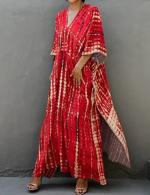 Aria Tie Dye Maxi Dress – Effortless Boho Flow