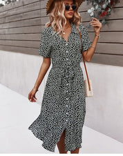 Alina Printed Midi Dress – Effortless Summer Ease