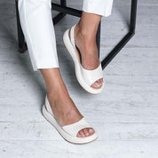 Elara Open-Toe Sandals – Refined Support, Effortless Style