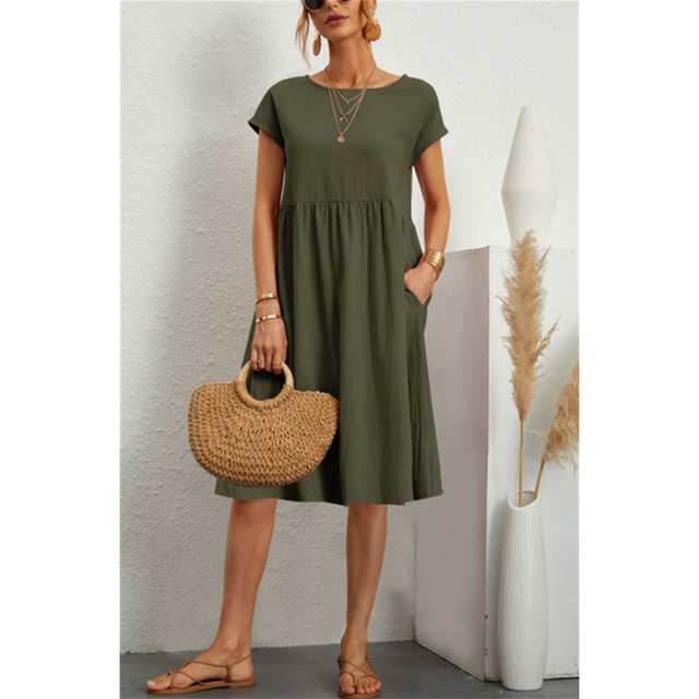 Sofia Summer Midi Dress – Effortless Warm-Weather Ease