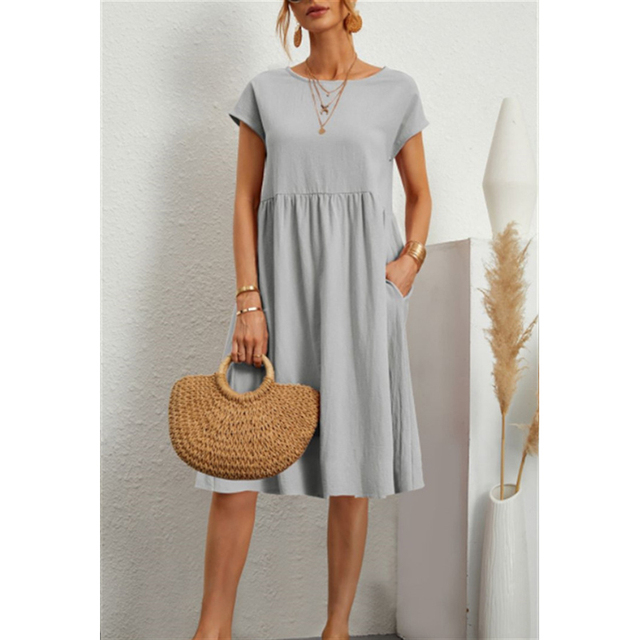 Sofia Summer Midi Dress – Effortless Warm-Weather Ease