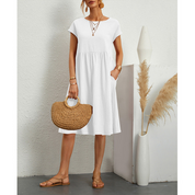 Sofia Summer Midi Dress – Effortless Warm-Weather Ease