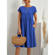 Sofia Summer Midi Dress – Effortless Warm-Weather Ease