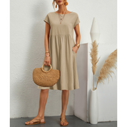 Sofia Summer Midi Dress – Effortless Warm-Weather Ease