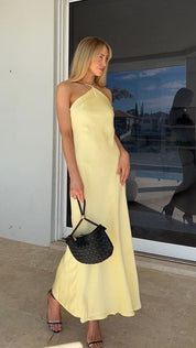 Maya Maxi Dress - Yellow
