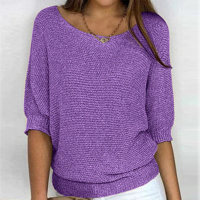 Freya Breathable Comfort Knit Sweater