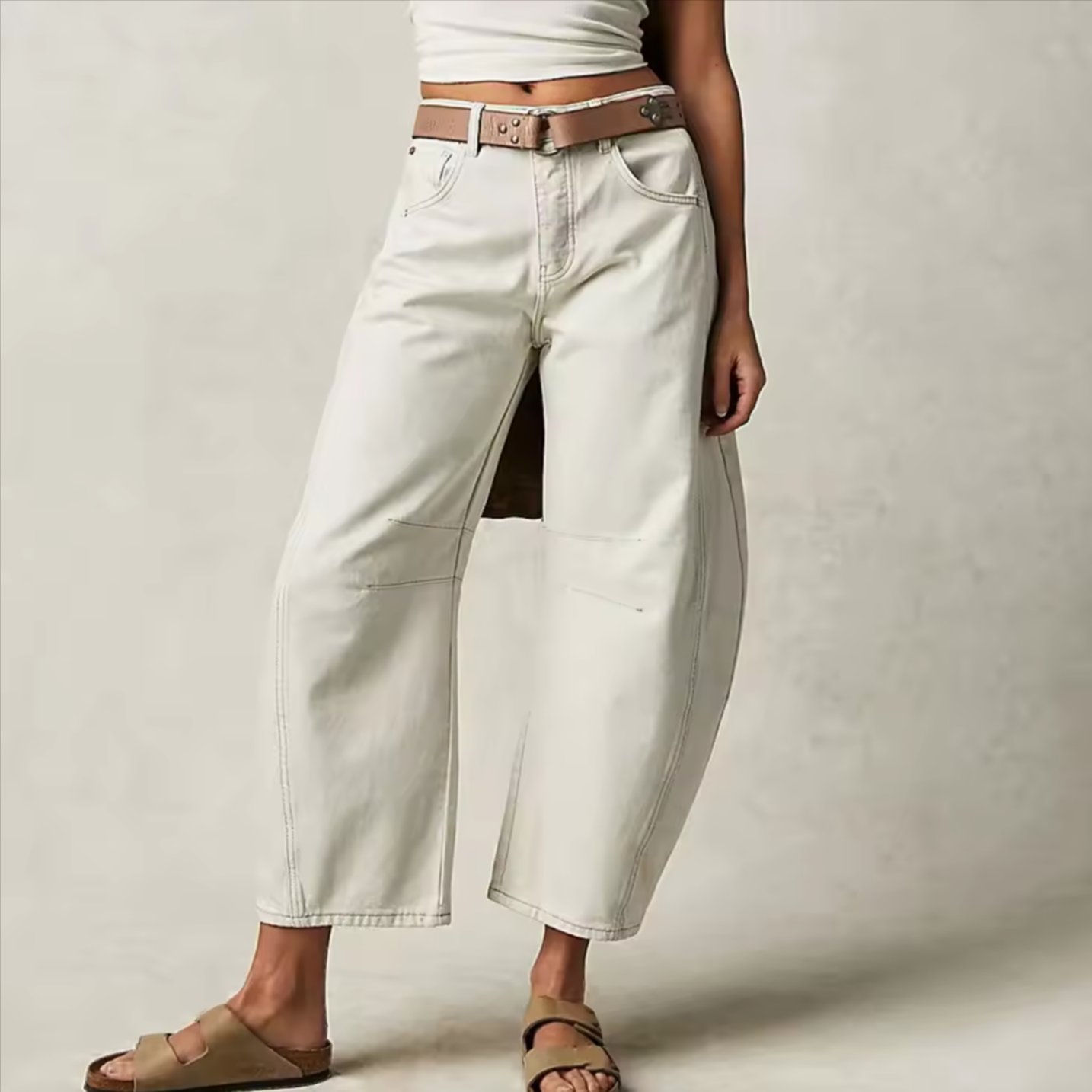 Grace Wide-Leg Mid-Rise Jeans