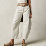 Grace Wide-Leg Mid-Rise Jeans